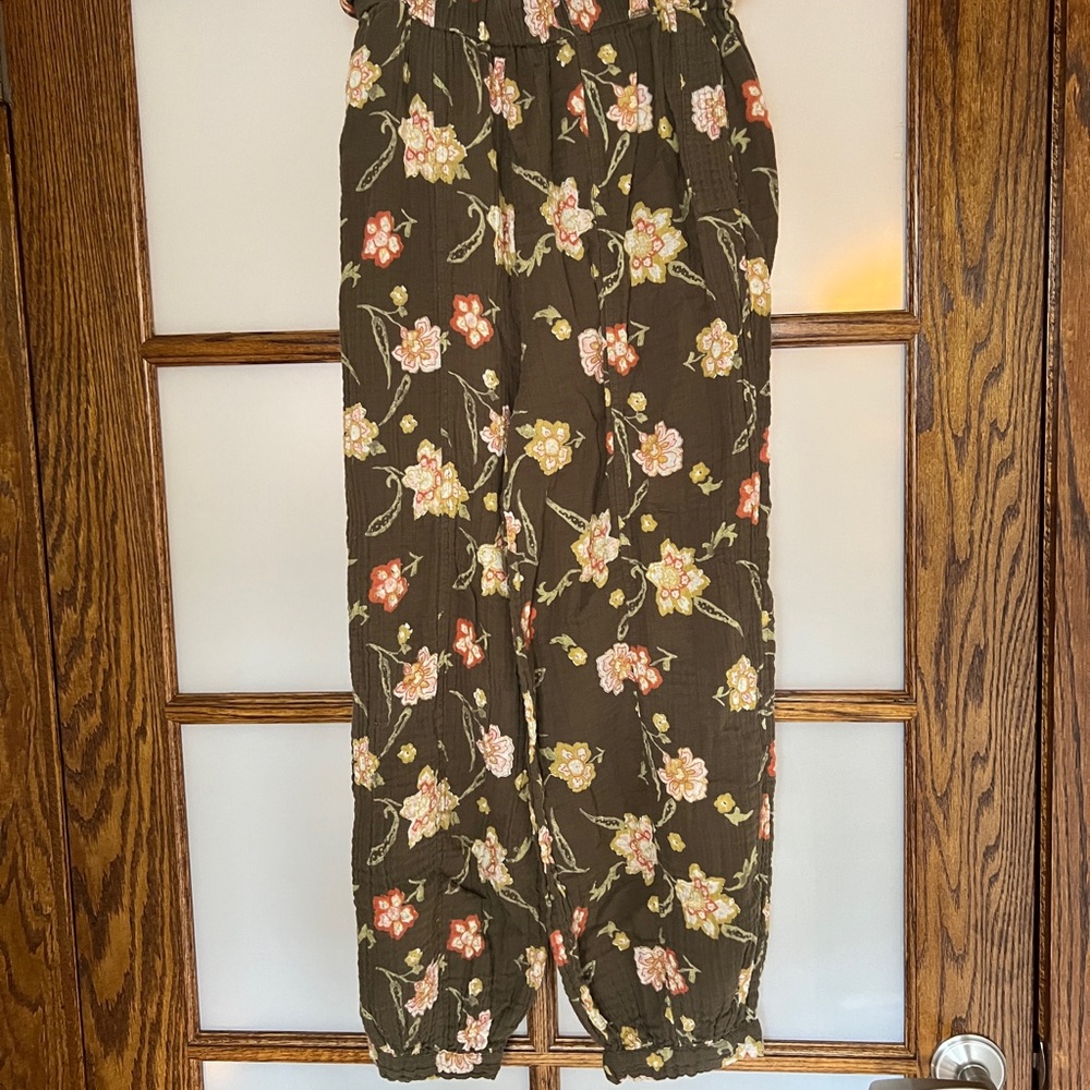 Free people boho pants 100% cotton